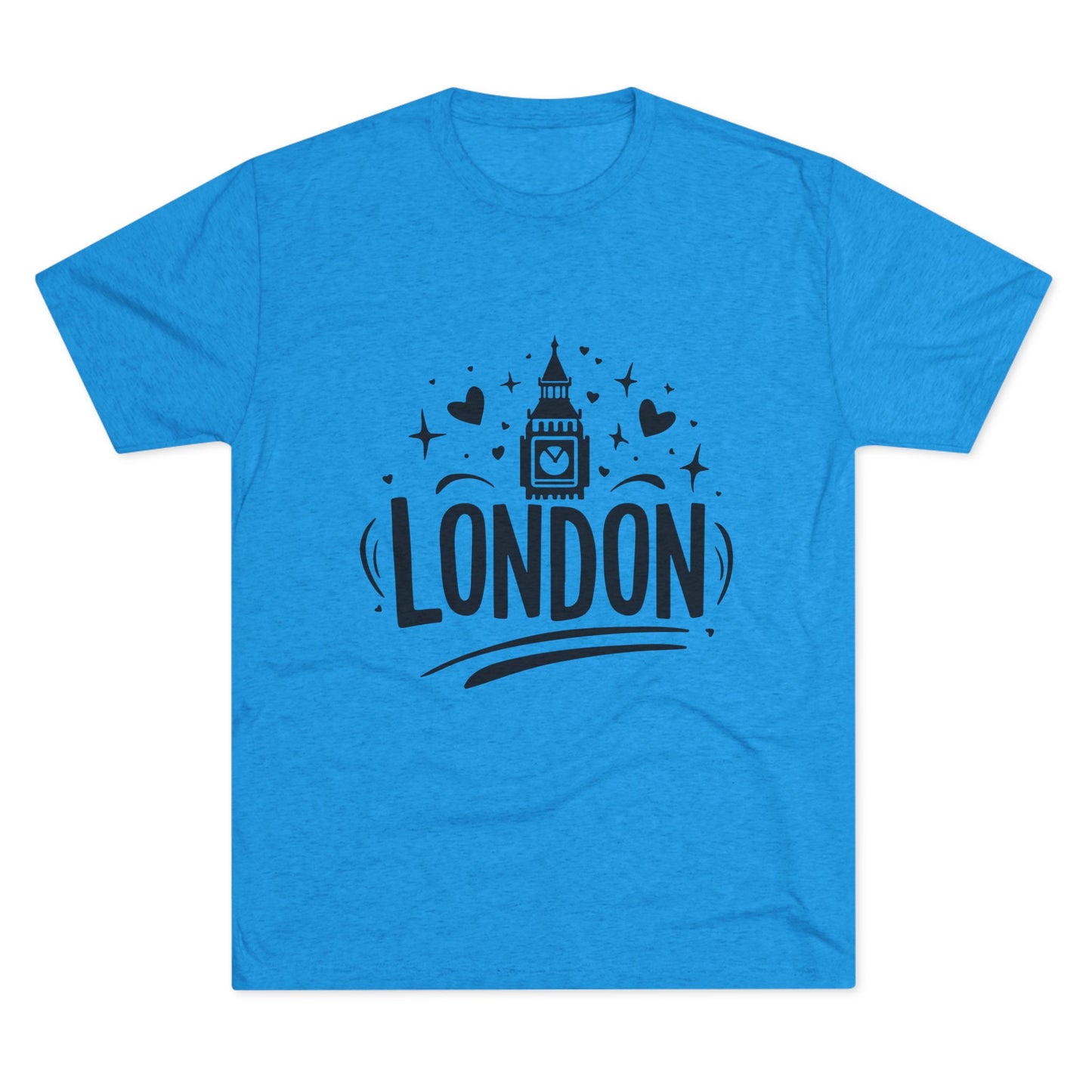 London Cozy Unisex Tri-Blend Crew Tee