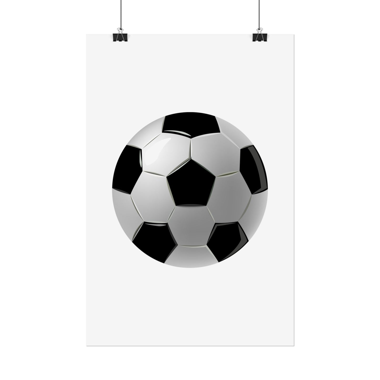 Soccer-Themed Rolled Posters | Perfect for Sports Decor, Game Room, Youth Birthdays, Gifts for Soccer Fans, Wall Art