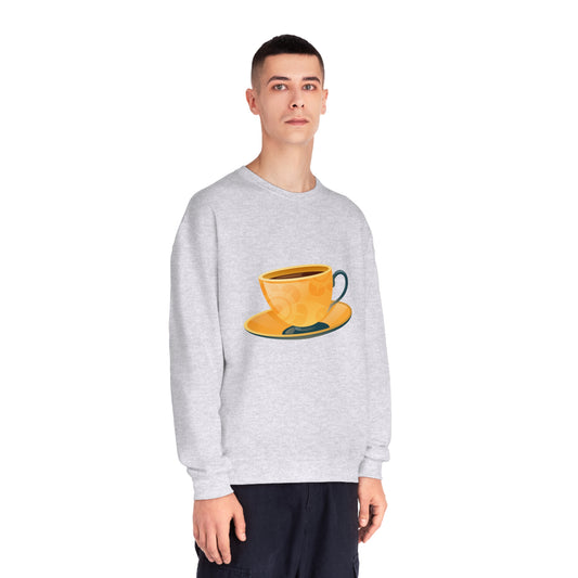 Unisex NuBlend® Crewneck Sweatshirt - Elegant British Tea Cup