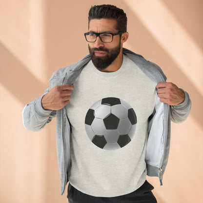 Unisex Crewneck Sweatshirt - Sports Passion and Energetic Football