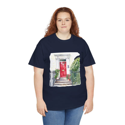 Unisex Heavy Cotton Tee - Embracing Classic British Nature Charm and Style