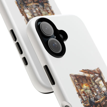 Artistic Phone Case - Cozy Pub Design