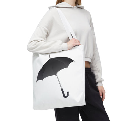 Stylish Umbrella Tote Bag, Unique Shopper, Gift for Her, Rainy Day Essential, Eco-Friendly Bag, Everyday Use