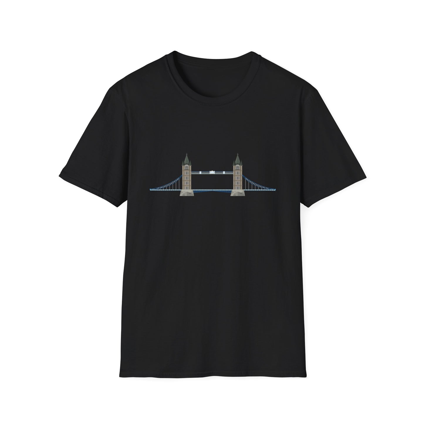 Tower Bridge - Iconic London Landmark Classy Unisex Softstyle T-Shirt