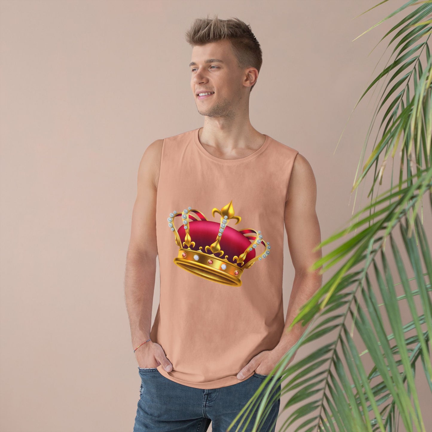 Unisex Barnard Tank - British Royal Crown Design - Iconic Symbol of Monarchy