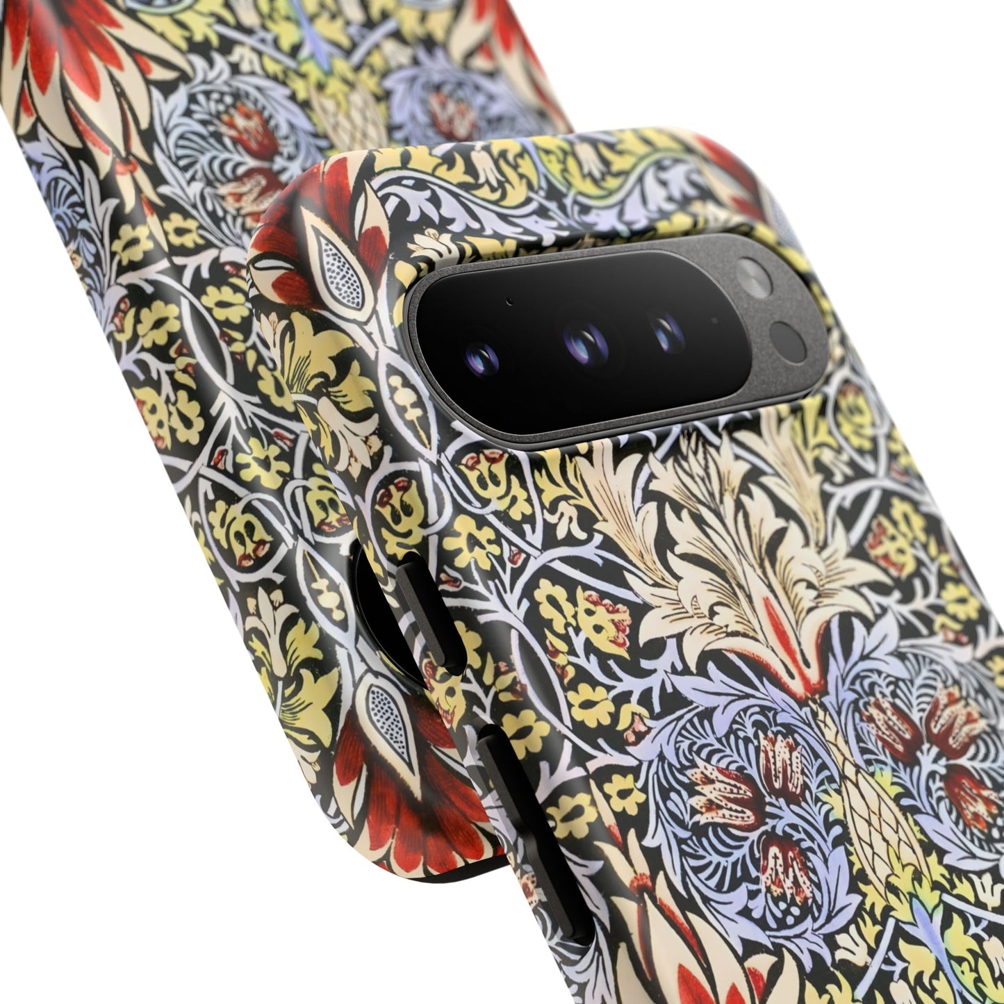 Stylish Phone Case - Floral Design, Tough Cases, Gift for Her, Phone Accessories, Trendy Tech, Unique Cell Phone Cover