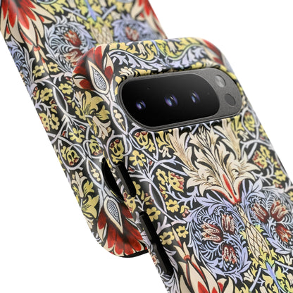 Stylish Phone Case - Floral Design, Tough Cases, Gift for Her, Phone Accessories, Trendy Tech, Unique Cell Phone Cover