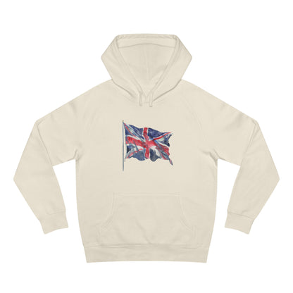 Adorable Unisex Hoodie - British Flag