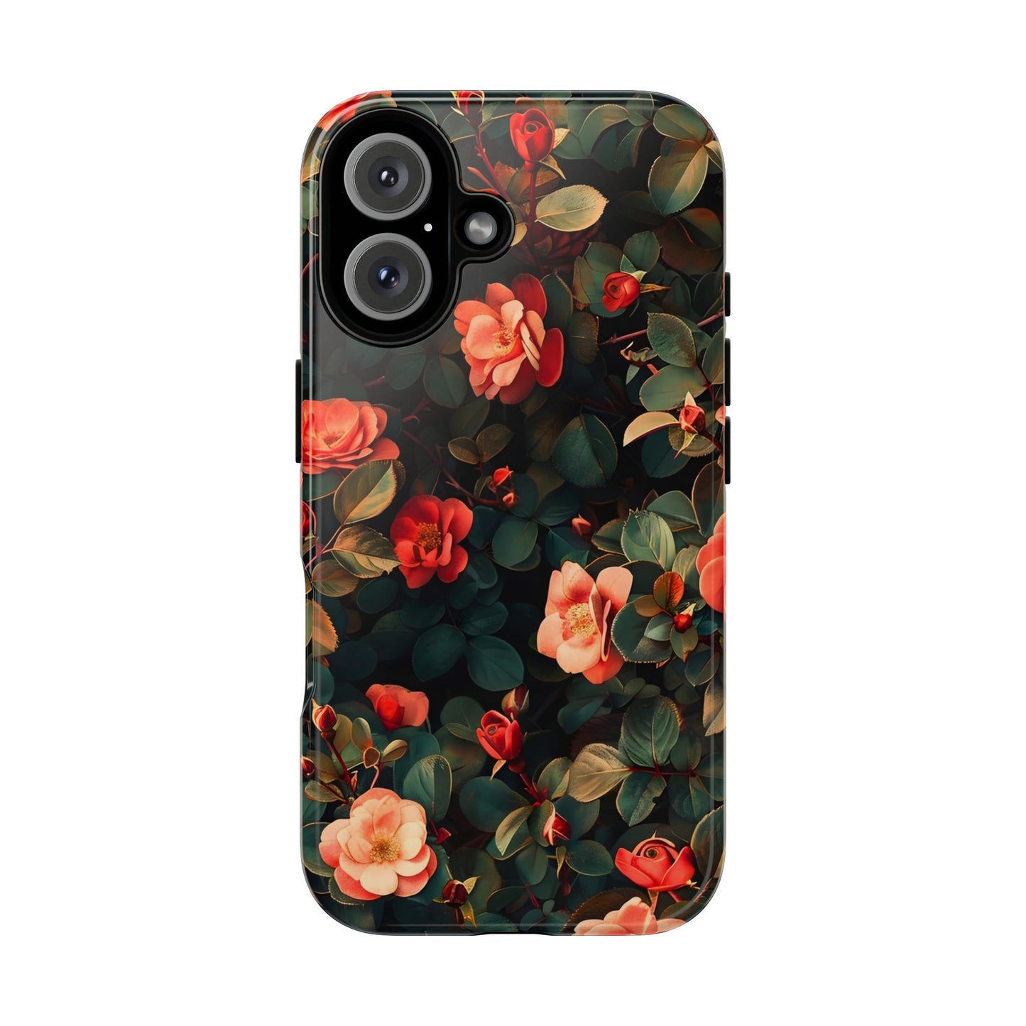 Floral Phone Case - Elegant Floral Design, Tough Protective Case, Perfect Gift for Her, Trendy Phone Accessories, Mother’s Day, Birthday
