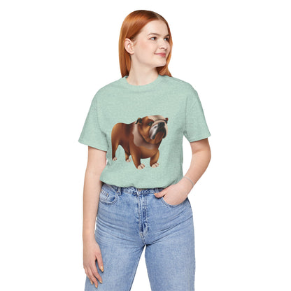Unisex Jersey Short Sleeve Tee - Charming Companions - Dogs of Great Britain