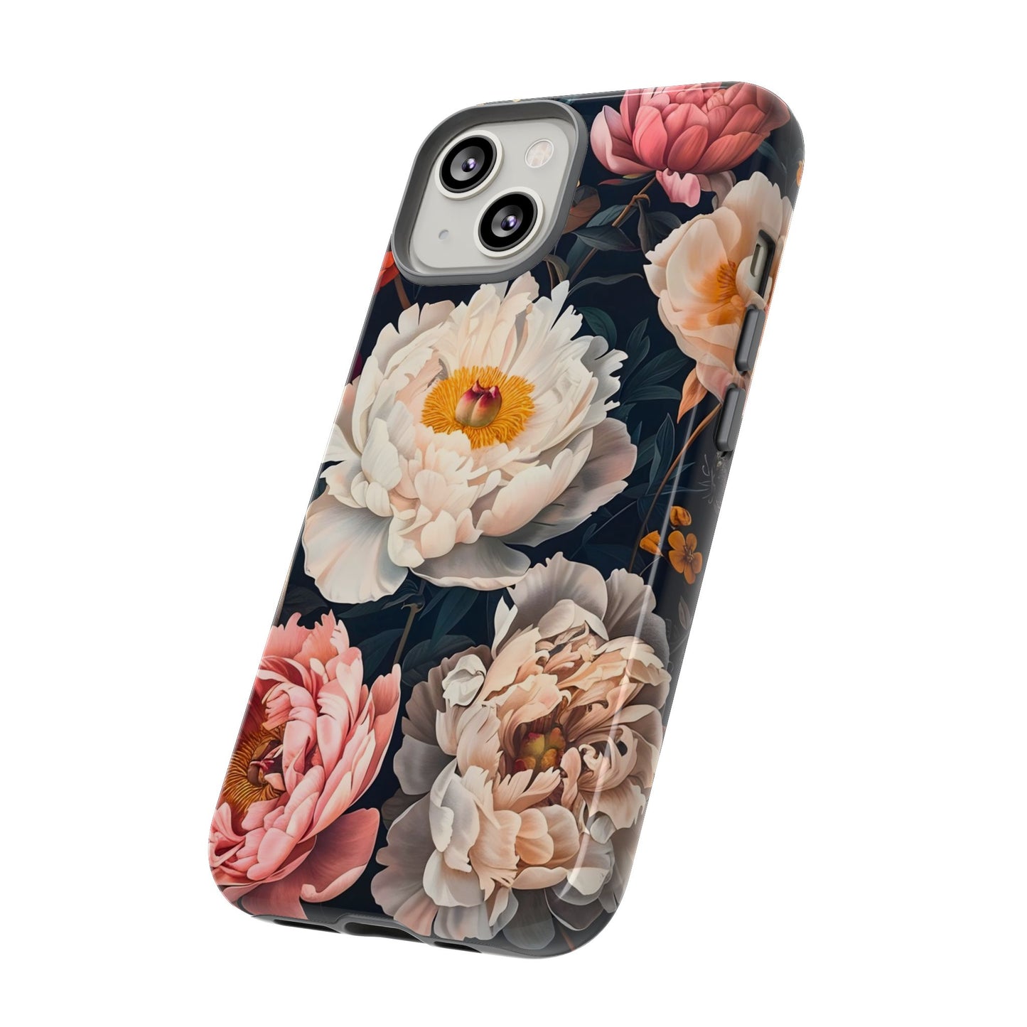 Floral Phone Case, Tough Phone Cover, Flower Design, Unique Gift for Her, Trendy Accessory, Spring Decor