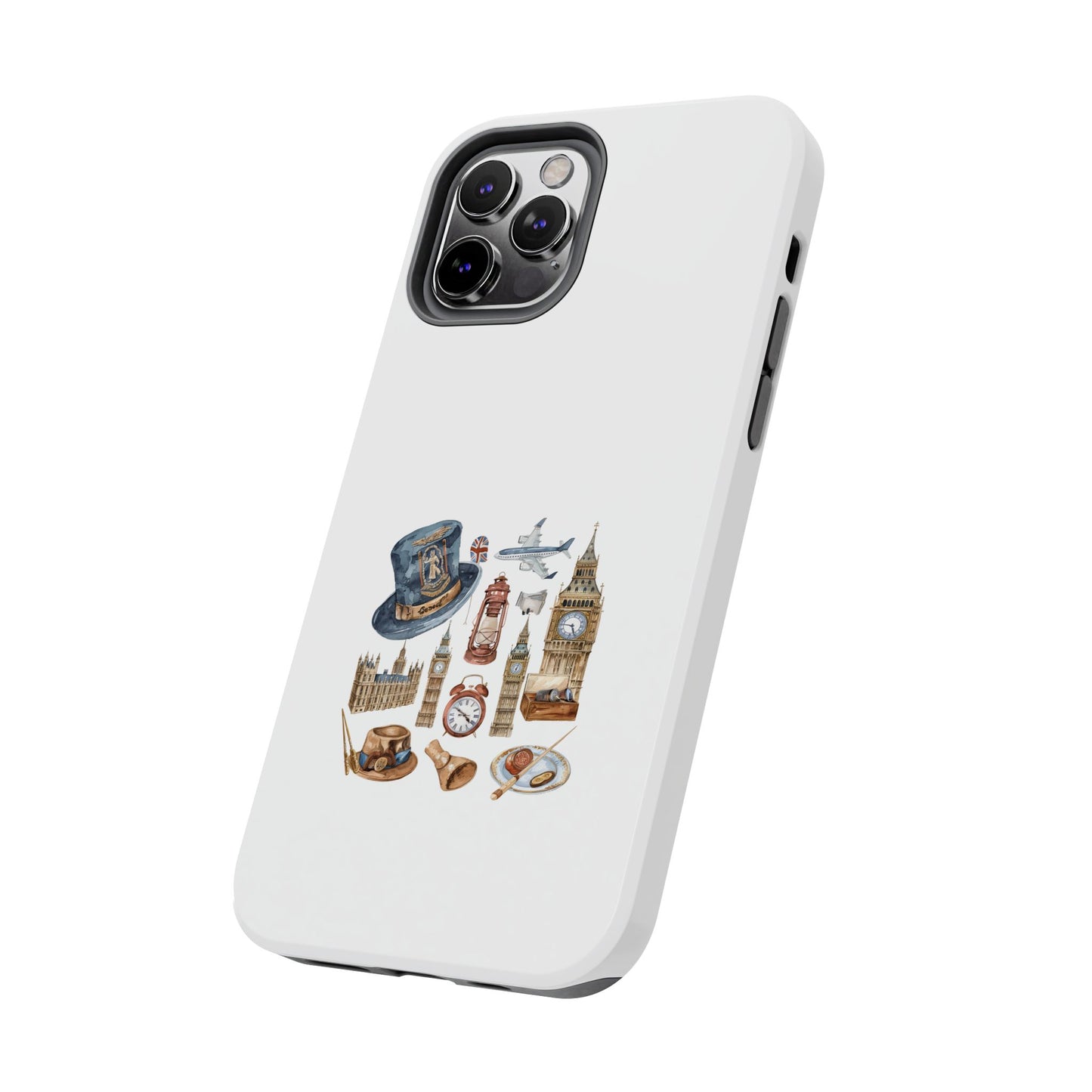 London-Themed Tough Phone Cases with Iconic Landmarks