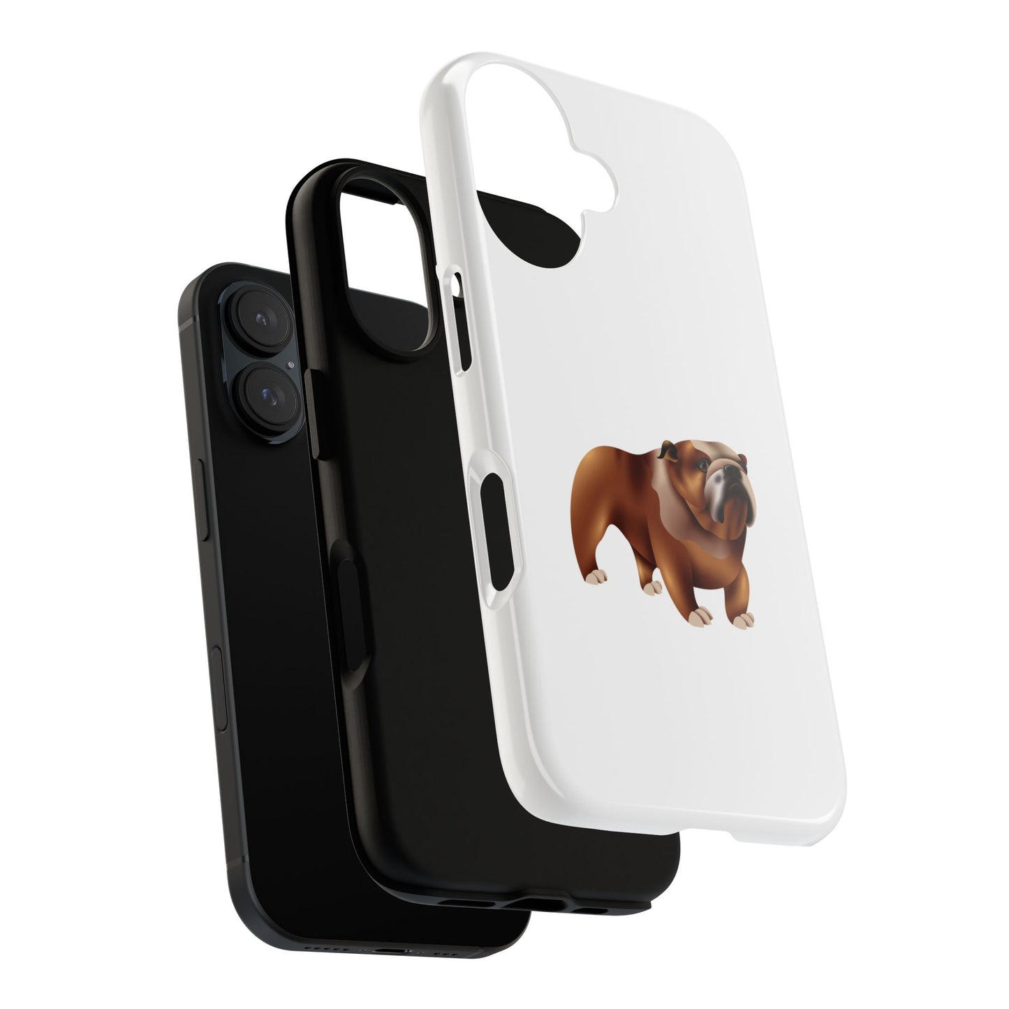 Bulldog Phone Case, Tough Cases for Dog Lovers, Custom Pet Accessories, Cute Bulldog Gifts, Animal Phone Covers