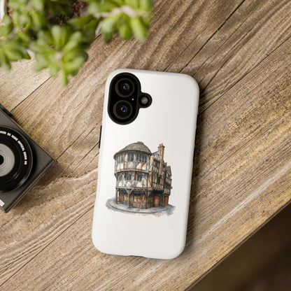 Artistic Phone Case - Tough Cases with Historic Building Design