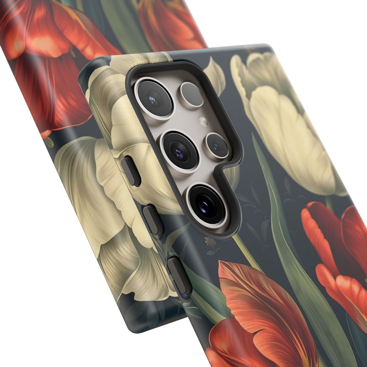 White Flower Tough Cases