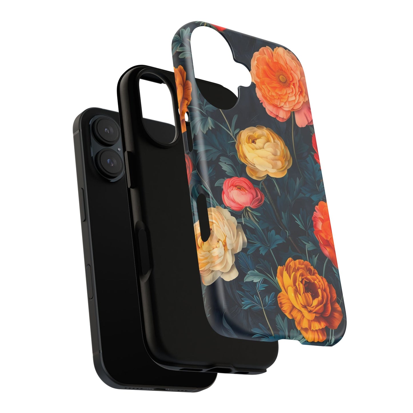 Floral Phone Case, Tough Cases for Phone Protection, Gift for Flower Lovers, Floral Designs, Spring Decor