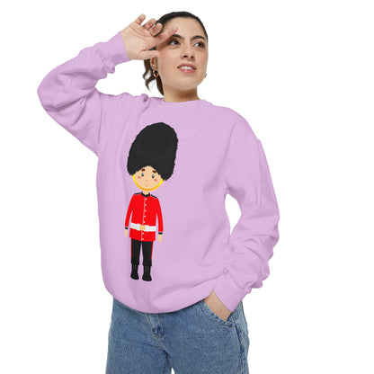 Unisex Garment-Dyed Sweatshirt - The Scarlet Soldier - Bodmin Keep Museum