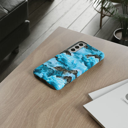 Mountain Wave Phone Case - Adventure Gear, Outdoor Gifts, Stylish Cases, Trendy Accessories, Nature Lovers