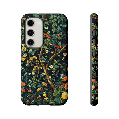 Floral Phone Case - Tough Cases, Colorful Nature Design, Gift for Flower Lovers, Phone Accessory, Unique Cell Phone Cover