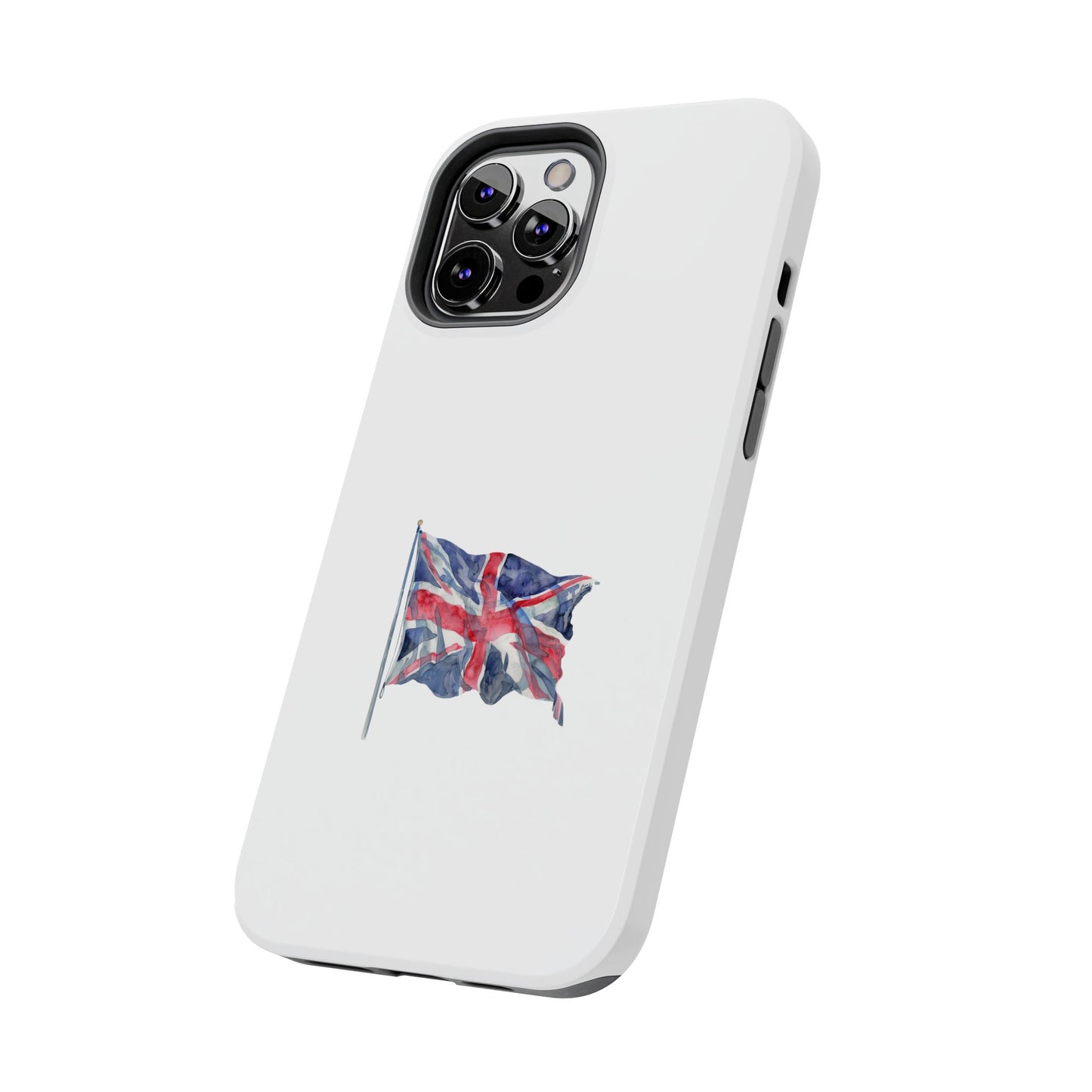 Stylish Tough Phone Case with British Flag Design - Durable & Protective Cover