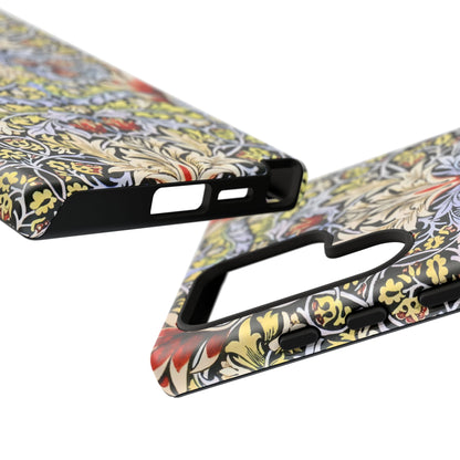 Stylish Phone Case - Floral Design, Tough Cases, Gift for Her, Phone Accessories, Trendy Tech, Unique Cell Phone Cover