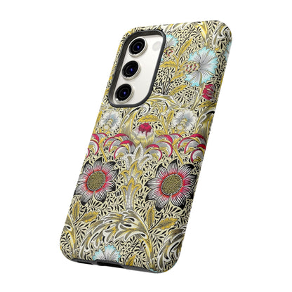 Floral Phone Case - Tough Cases, Floral Design, Stylish, Protective, Unique Gift for Her, Phone Accessories