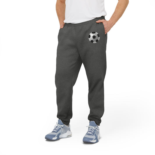 Adidas Unisex Soccer Fleece Joggers - Comfortable Athletic Wear for Sports Lovers - Dynamic Football Design - Sports Passion and Energy