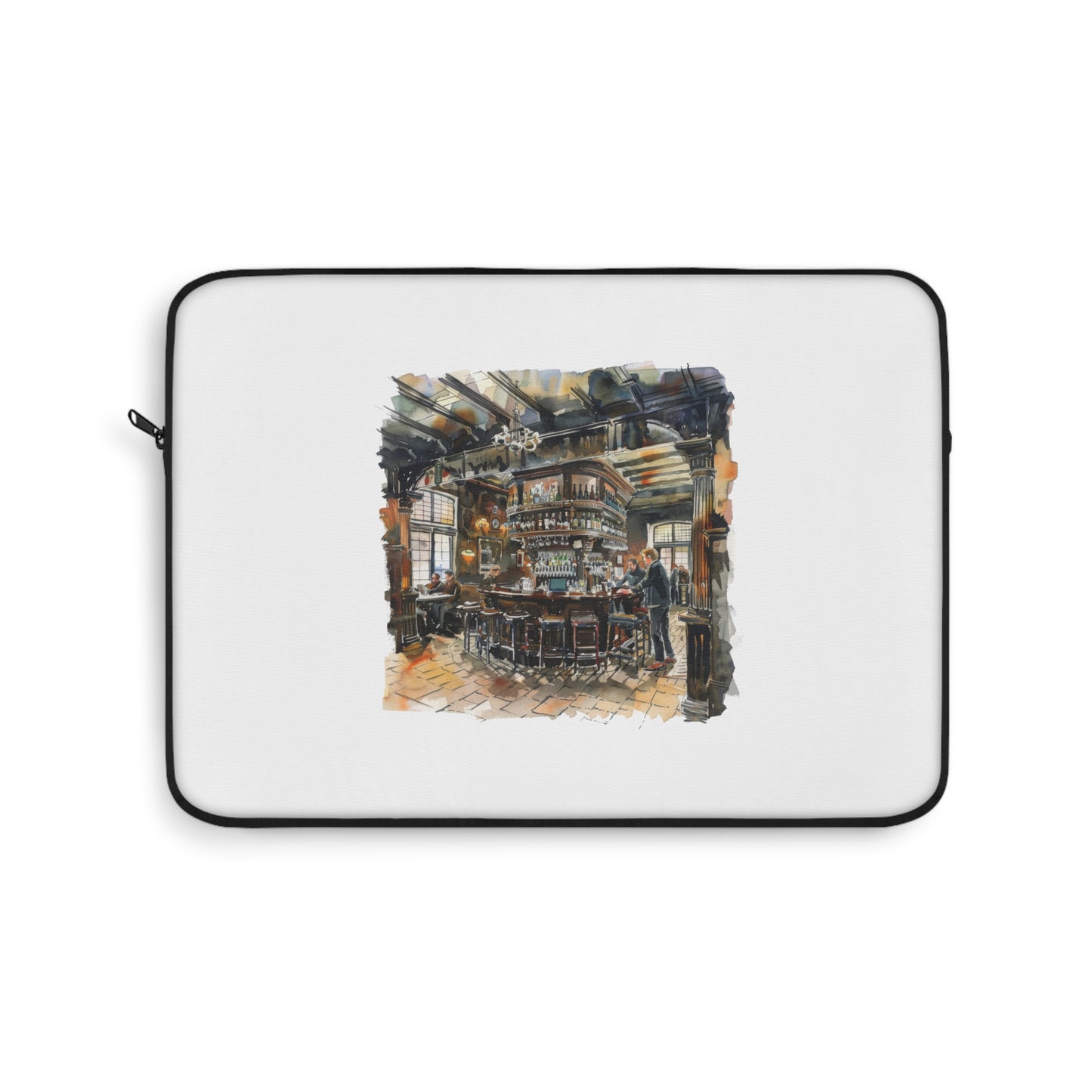 Union Jack Pub Laptop Sleeve