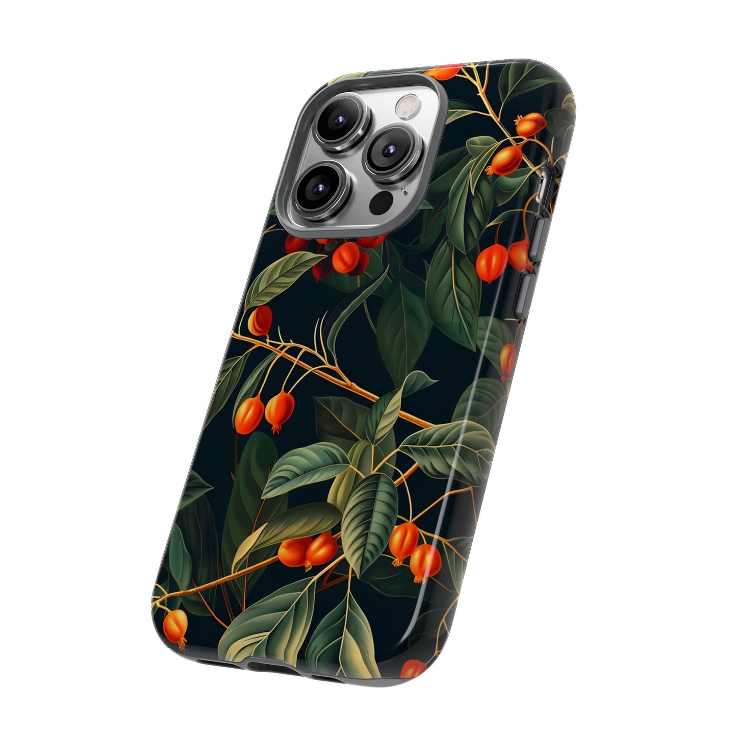 Tough Cases, Floral Phone Case, Nature-Inspired Tech, Unique Gift, Phone Accessory, Botanical Design, Fall Vibes