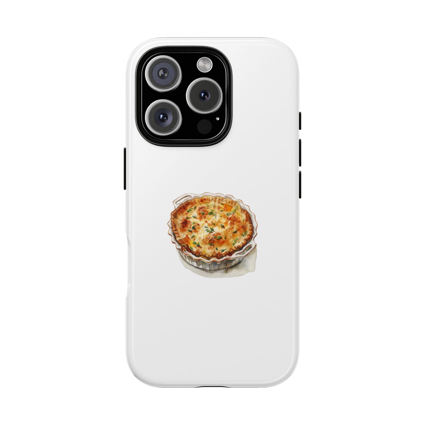 Quiche Lover's Phone Case - Stylish Tough Cases for Foodies