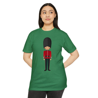 Unisex CVC Jersey T-shirt - Honor in Red - British Soldier Uniforms