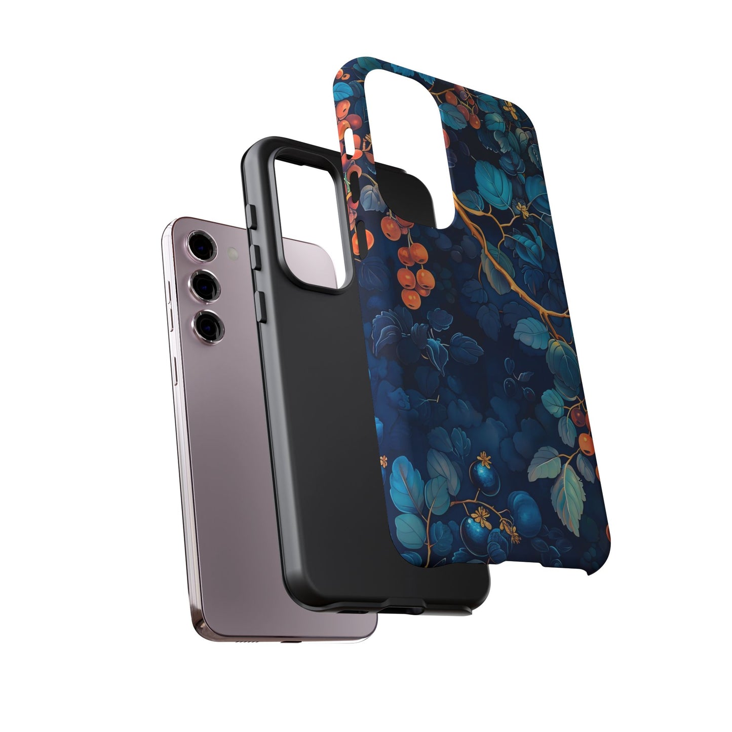 Artistic Phone Case with Floral Design, Tough Cases for iPhone, Nature-Inspired Accessory, Unique Gift for Her, Protective Cover