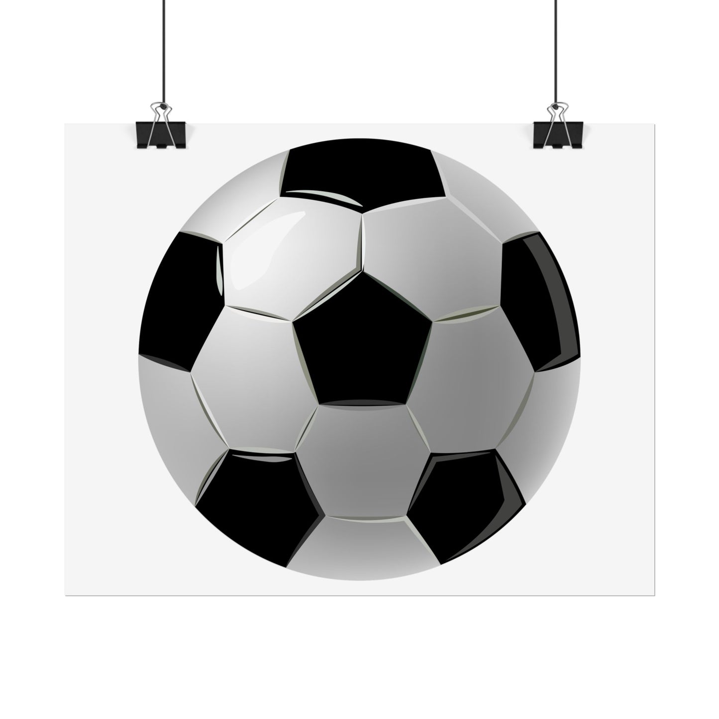 Soccer-Themed Rolled Posters | Perfect for Sports Decor, Game Room, Youth Birthdays, Gifts for Soccer Fans, Wall Art