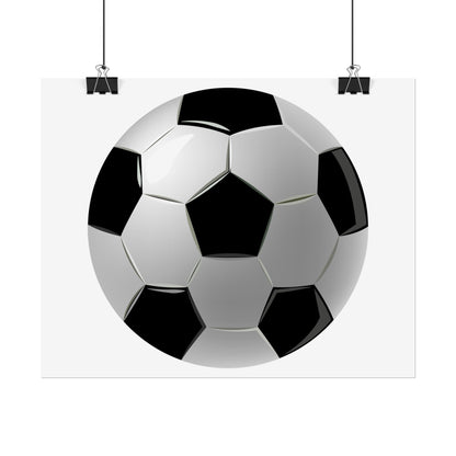 Soccer-Themed Rolled Posters | Perfect for Sports Decor, Game Room, Youth Birthdays, Gifts for Soccer Fans, Wall Art