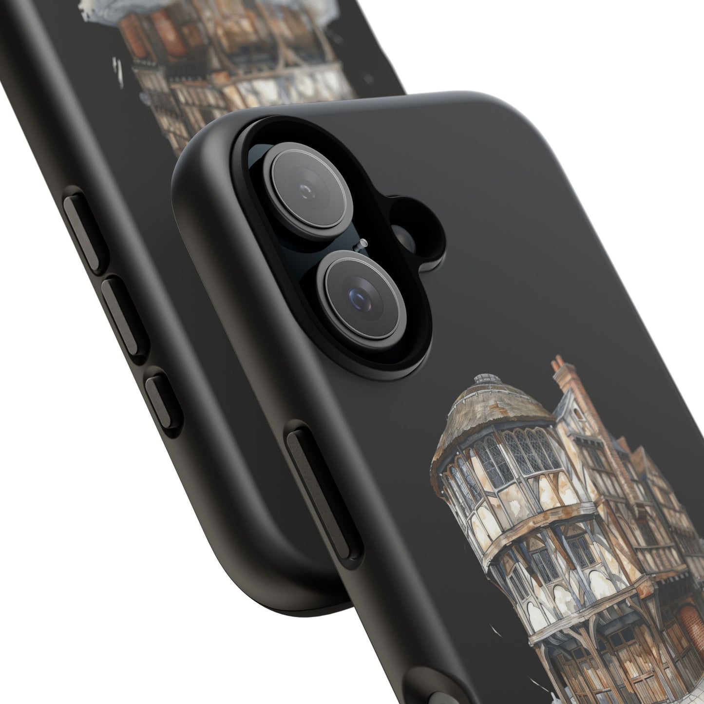 Stylish Phone Case featuring Unique Building Design, Art Lover Gift, Durable Phone Cover, Trendy Gadget Accessory, Unique Gift for Her