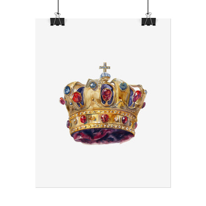 Crown Rolled Posters