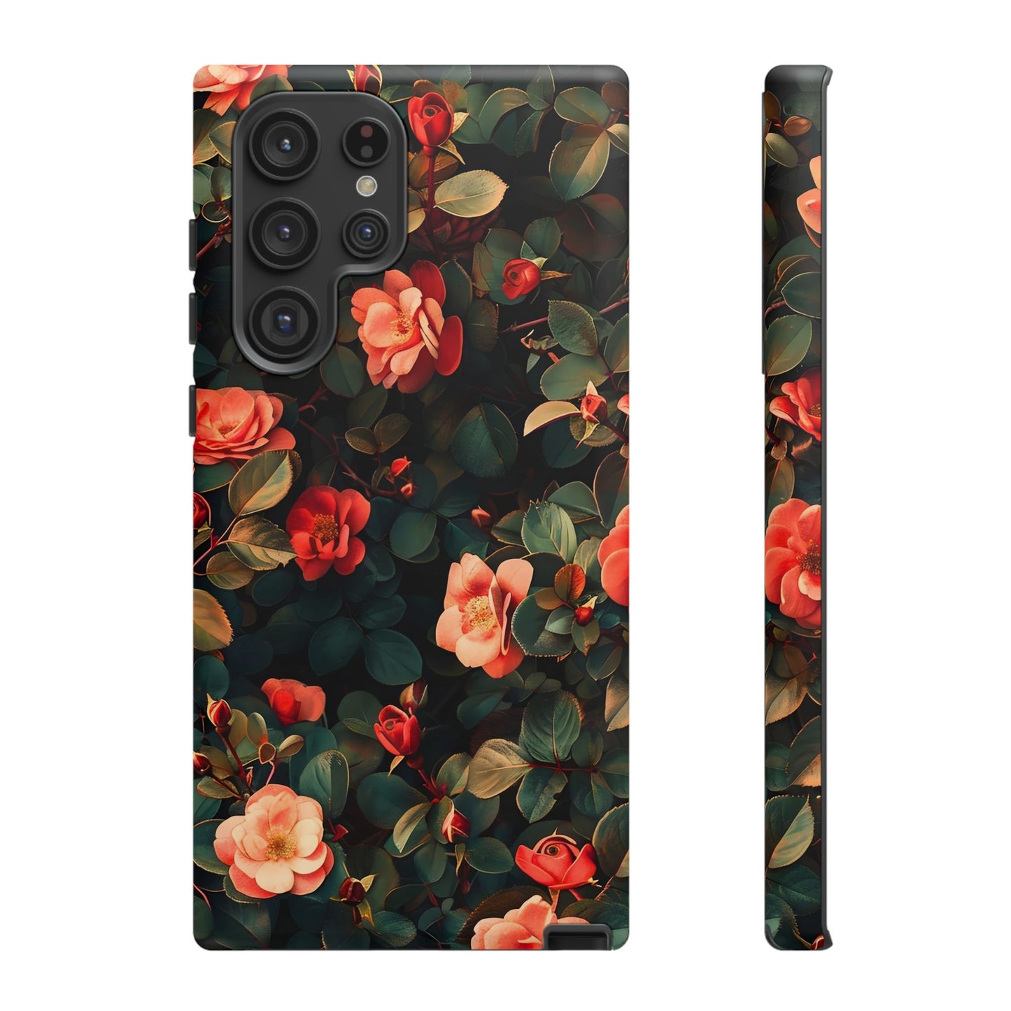 Floral Phone Case - Elegant Floral Design, Tough Protective Case, Perfect Gift for Her, Trendy Phone Accessories, Mother’s Day, Birthday