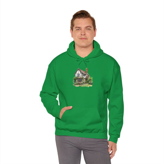 Unisex Heavy Blend™ Hooded Sweatshirt - British Trendy Historic House