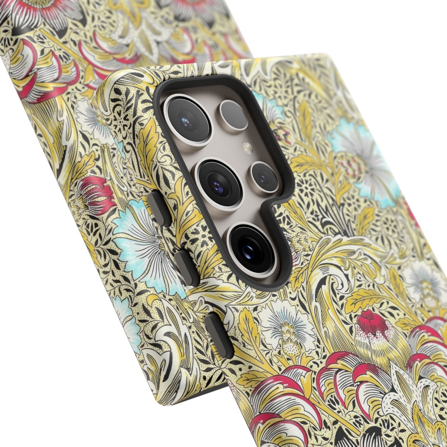 Floral Phone Case - Tough Cases, Floral Design, Stylish, Protective, Unique Gift for Her, Phone Accessories