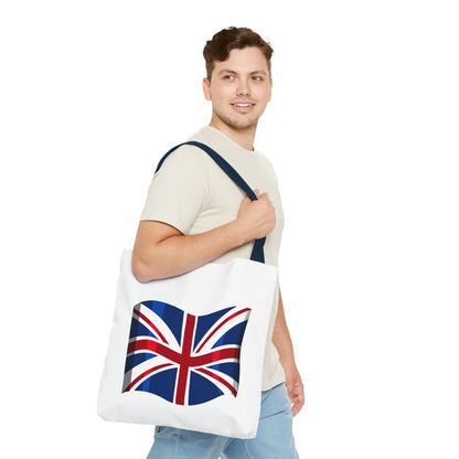 Union Jack Tote Bag, Stylish Reusable Shopping Bag, British Flag Carryall, Eco-Friendly Beach Tote, Gift for Travelers