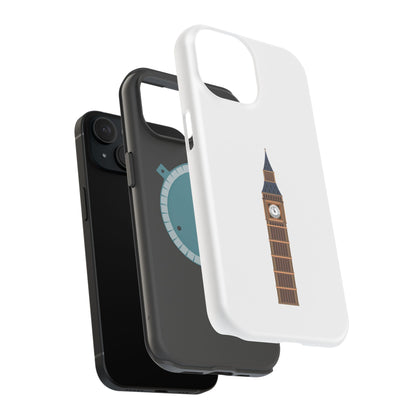 Big Ben Magnetic Phone Case, Unique Tough Phone Case, London Gift, Trendy Accessory, Travel Souvenir, Personalized Case