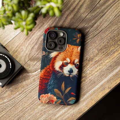 Cute Red Panda Phone Case, Wildlife Lover Gift, Tough Cases for iPhone, Nature-Themed Phone Cover, Animal Art Shell, Cute Tech Accessories