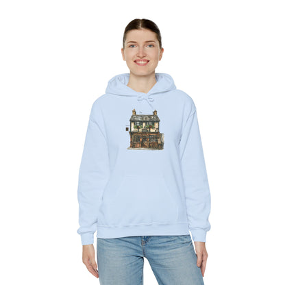 Unisex Heavy Blend™ Hooded Sweatshirt - A British Village Dream