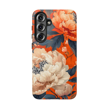 Floral Tough Case, Durable Floral Phone Case, Stylish Protection Case, Gift for Her, Spring Accessories, Mother’s Day Gift
