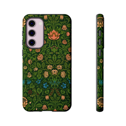 Crimson Leaf Whirl – Phone Case - Tough Cases
