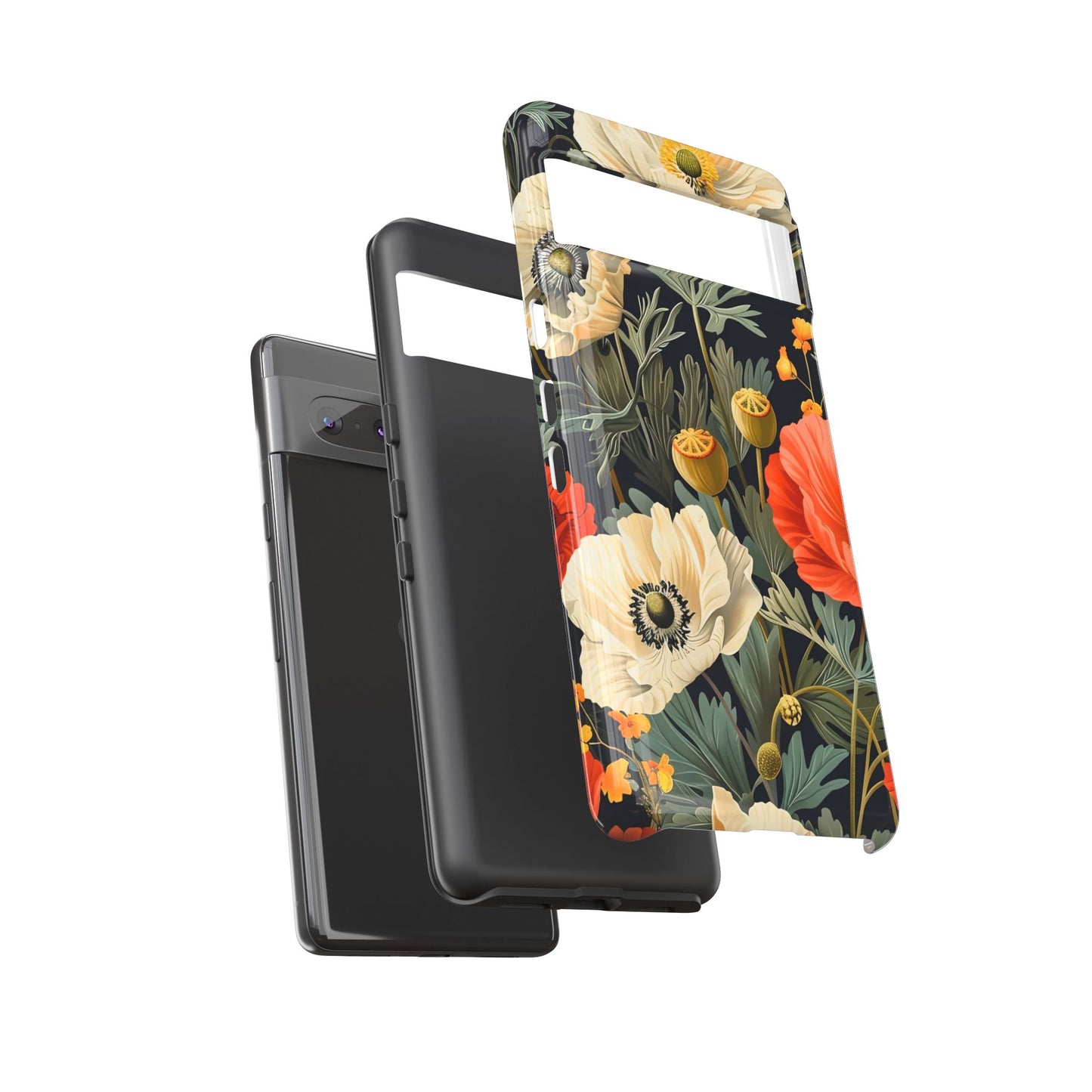 Floral Phone Case - Tough Cases with Vibrant Garden Design, Phone Accessory, Gift for Her, Spring Style, Nature Lover