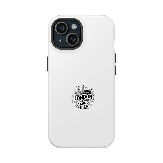 London Good Idea Magnetic Phone Case, Travel Accessories, Unique Gift, Phone Cover, London Souvenir, Custom Case