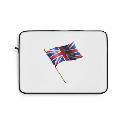 Union Jack Laptop Sleeve, British Flag Case, Travel Accessory, Gift for Students, London Lover's Essentials, Stylish Tech Cover