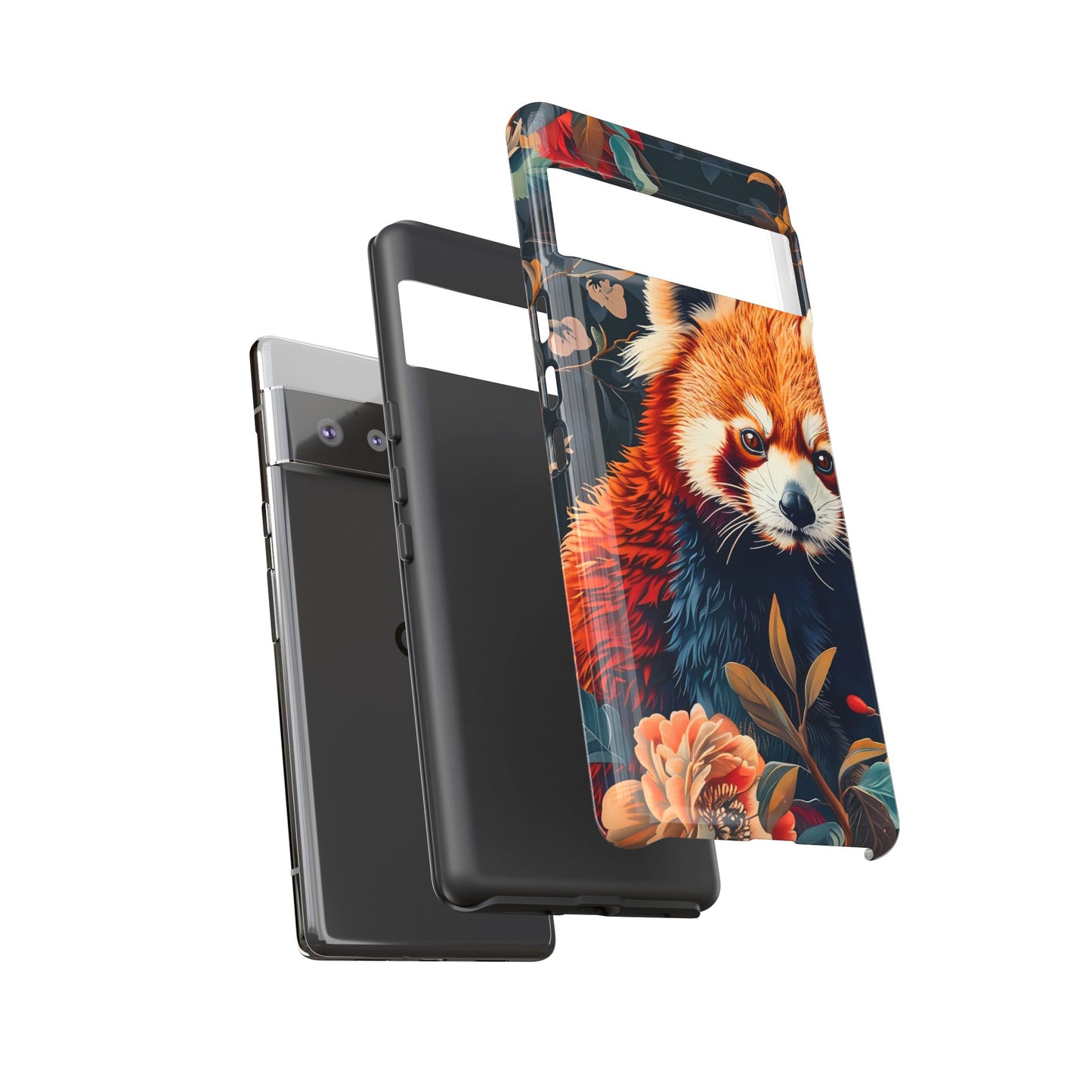 Cute Red Panda Phone Case, Wildlife Lover Gift, Tough Cases for iPhone, Nature-Themed Phone Cover, Animal Art Shell, Cute Tech Accessories