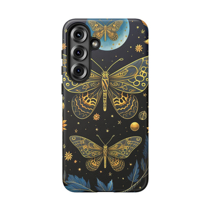 Butterfly Galaxy Phone Case | Tough Cases for Nature Lovers, Unique Phone Covers, Gift for Her, Boho Style, Floral Design